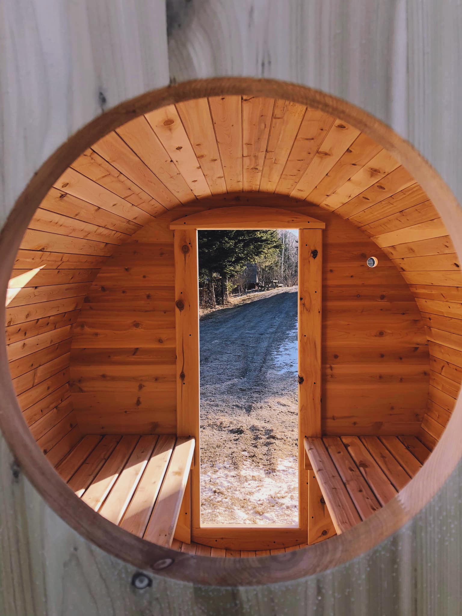 Sauna en cèdre